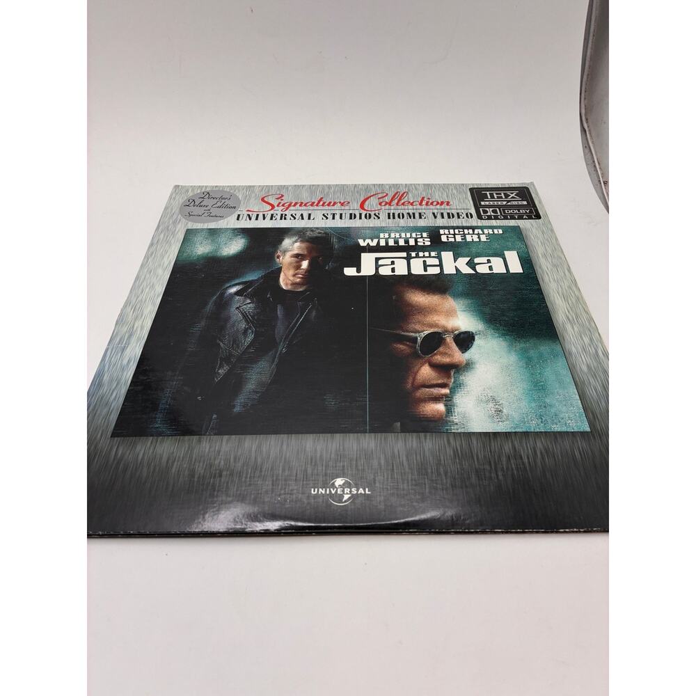 The Jackal LaserDisc 1997 Thriller Director's Deluxe Edition Universal